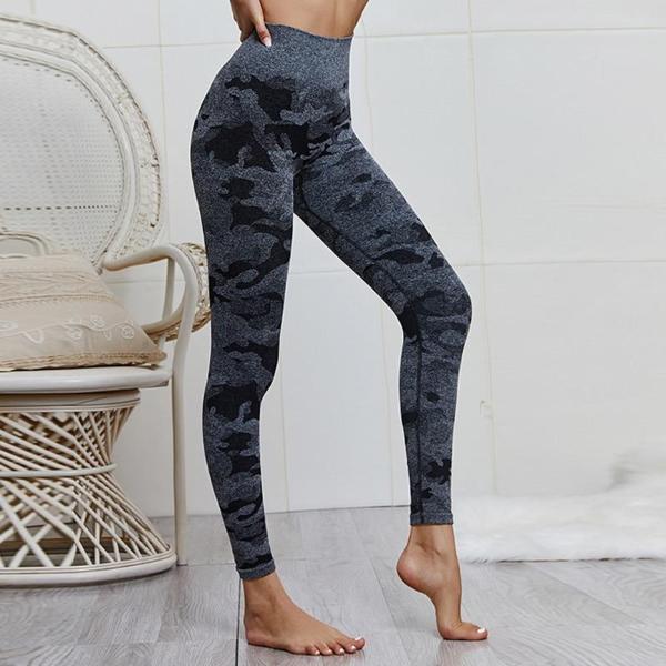 Camouflage Print Nude High Waist Yoga Leggings Belly Lift Hip Lift Running  Quick Dry Fitness Leggings for Women - China Back V-Waist and Yoga Leggings  price | Made-in-China.com